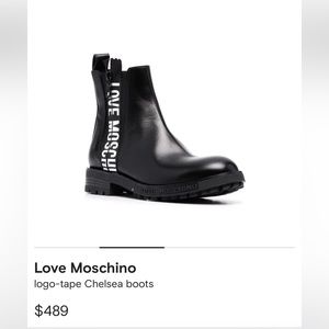 Love Moschino Chelsea ankle boots